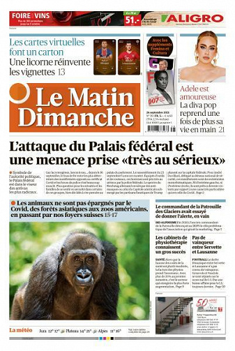 Le Matin Dimanche - 26 Septembre 2021