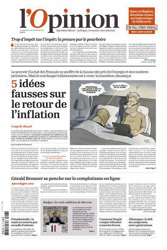 L’Opinion - 28 Septembre 2021