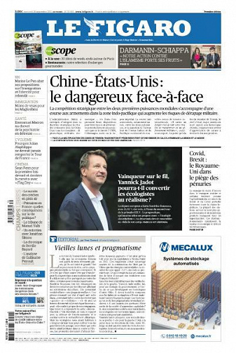 Le Figaro du Mercredi 29 Septembre 2021