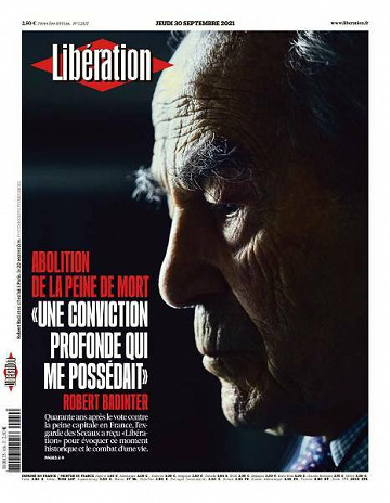 Libération du Jeudi 30 Septembre 2021