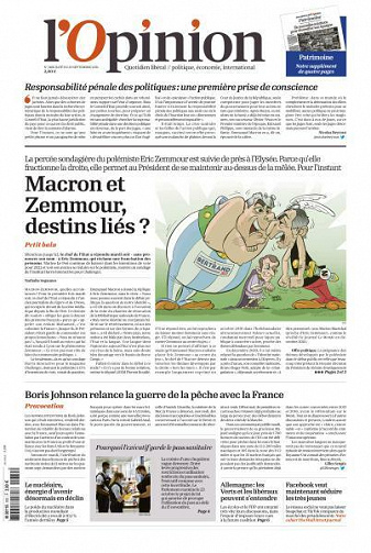 L’Opinion - 30 Septembre 2021