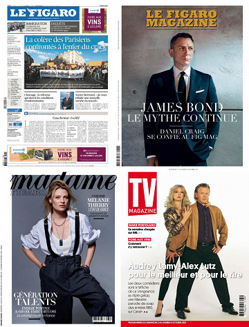 Pack Le Figaro et ses 3 suppléments - Vendredi 1er Octobre 2021