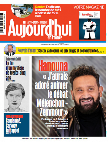 Aujourd’hui en France - 1er Octobre 2021