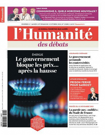 L’Humanite - 1-3 Octobre 2021