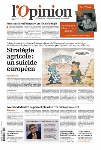 L’Opinion - 1-2 Octobre 2021