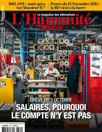 L'Humanité Dimanche - 30 Septembre 2021