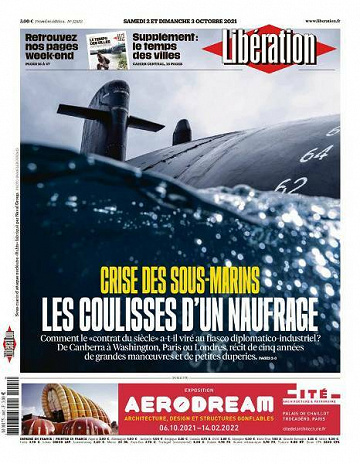 Libération du Samedi 2 et Dimanche 3 Octobre 2021