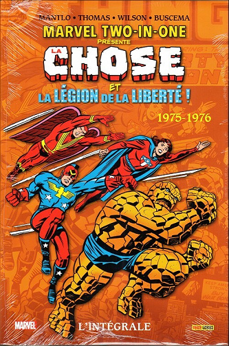 Marvel Two-in-One -L'intégrale - Tome 02 - Chose et la légion de la liberté 1975 - 1976 (2021)