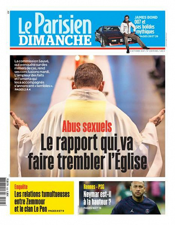 Le Parisien du Dimanche 3 Octobre 2021