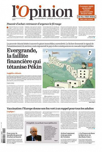 L’Opinion - 5 Octobre 2021