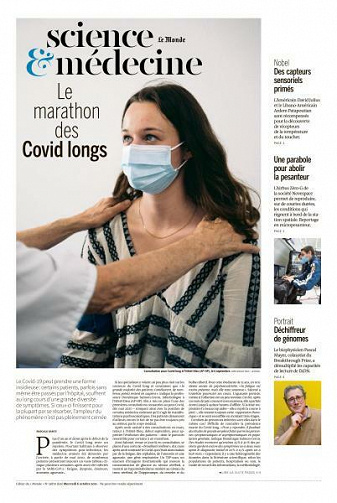 Le Monde du Mercredi 6 Octobre 2021