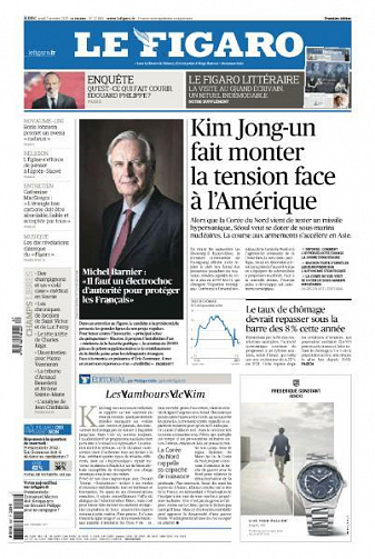 Le Figaro du Jeudi 7 Octobre 2021