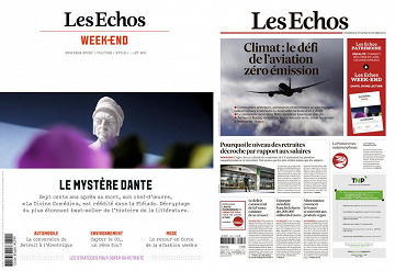 Pack Les Echos + Les Echos Week-end - Vendredi 8 Octobre 2021