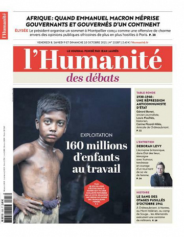 L’Humanite - 8-10 Octobre 2021