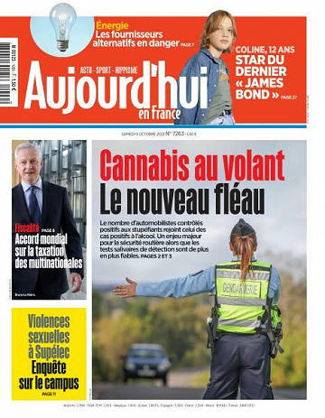 Aujourd’hui en France - 9 Octobre 2021