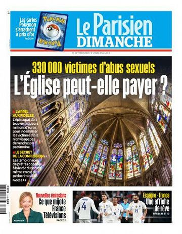 Le Parisien du Dimanche 10 Octobre 2021