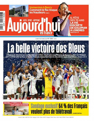 Aujourd’hui en France - 11 Octobre 2021