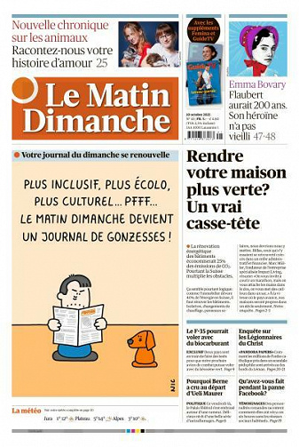 Le Matin Dimanche - 10 Octobre 2021