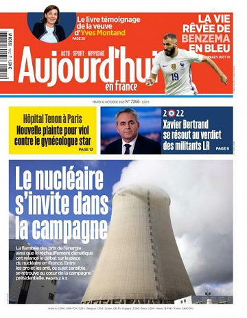 Aujourd’hui en France - 12 Octobre 2021