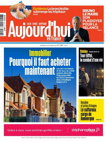 Aujourd’hui en France - 13 Octobre 2021