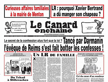 Le Canard enchaîné - 13 Octobre 2021