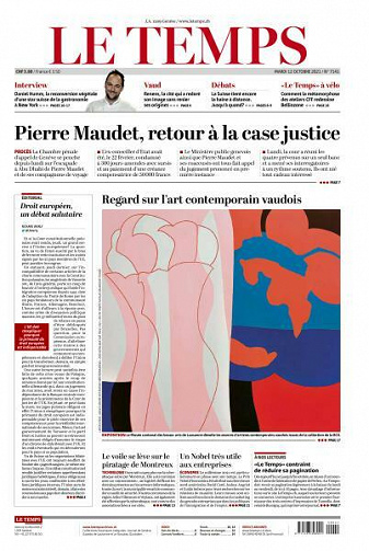 Le Temps - 12 Octobre 2021