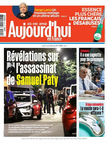 Aujourd’hui en France - 14 Octobre 2021