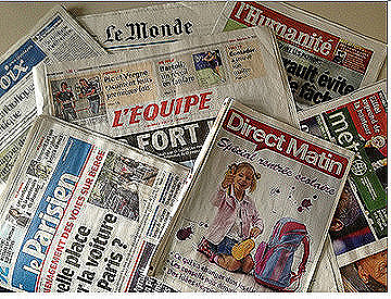 Pack Journaux Français du Jeudi 14 Octobre 2021