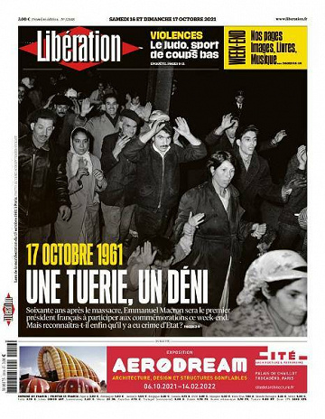 Libération du Samedi 16 et Dimanche 17 Octobre 2021