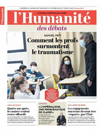 L’Humanite - 15-17 Octobre 2021