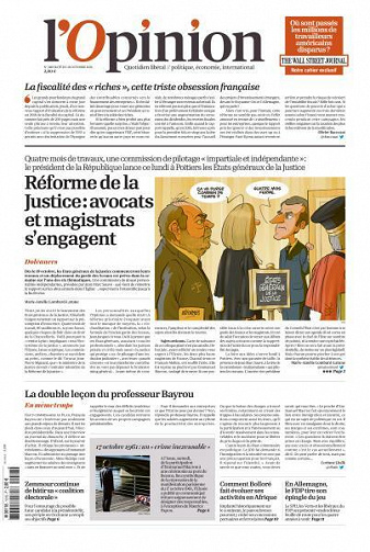 L’Opinion - 18 Octobre 2021