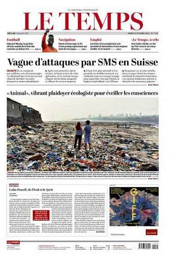 Le Temps - 19 Octobre 2021