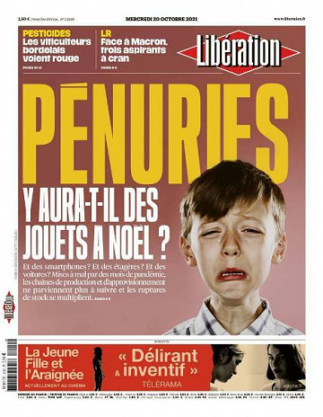 Libération du Mercredi 20 Octobre 2021