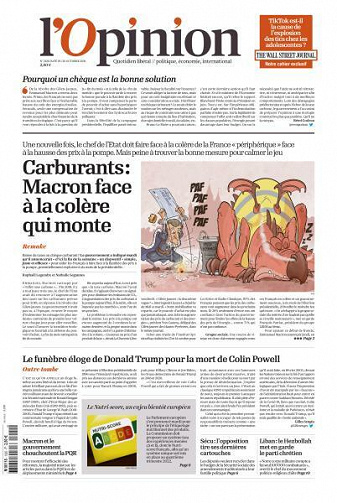 L’Opinion - 20 Octobre 2021