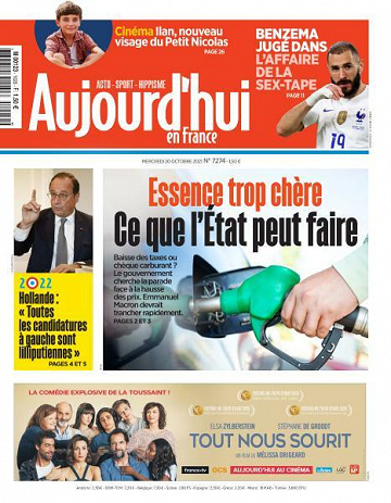 Aujourd’hui en France - 20 Octobre 2021
