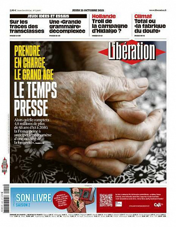 Libération du Jeudi 21 Octobre 2021
