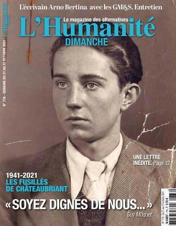 L'Humanité Dimanche - 21 Octobre 2021