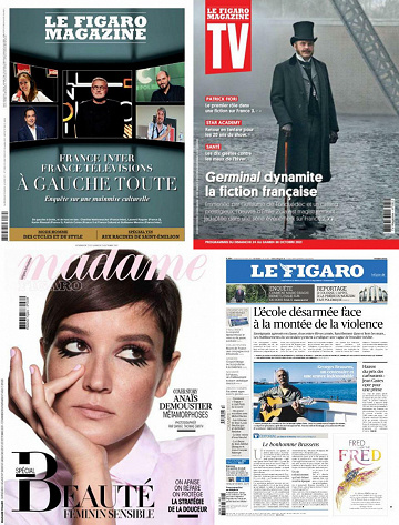 Pack Le Figaro et ses 3 suppléments - Vendredi 22 Octobre 2021
