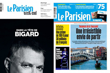 Pack Le Parisien + Le Parisien Week-End - 22 Octobre 2021