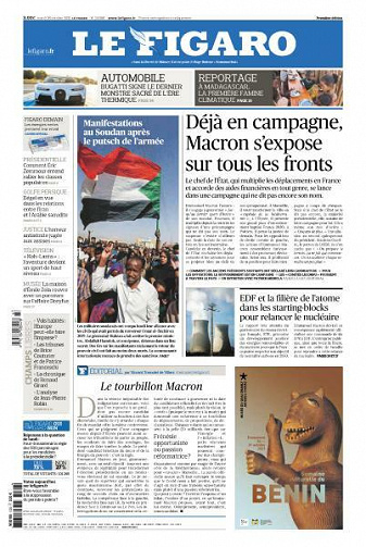 Le Figaro du Mardi 26 Octobre 2021
