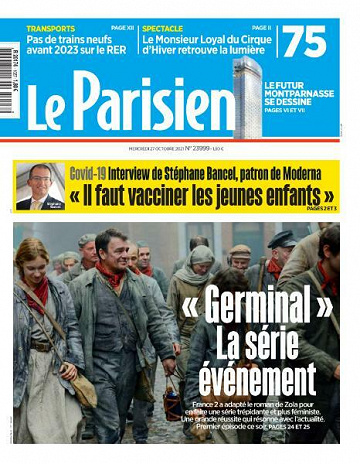 Le Parisien du Mercredi 27 Octobre 2021