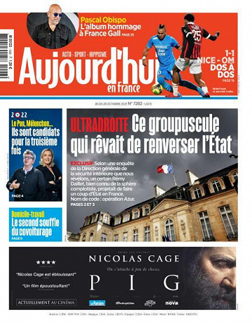 Aujourd’hui en France - 28 Octobre 2021