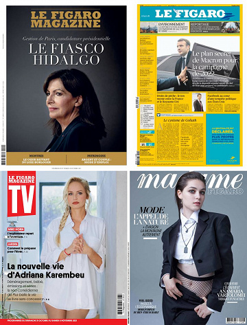 Pack Le Figaro et ses 3 suppléments - Vendredi 29 Octobre 2021