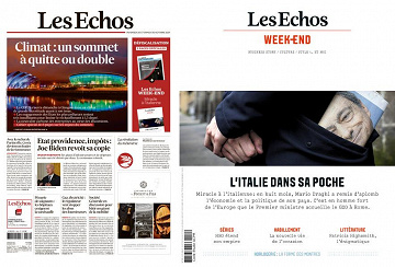 Pack Les Echos + Les Echos Week-end - Vendredi 29 Octobre 2021
