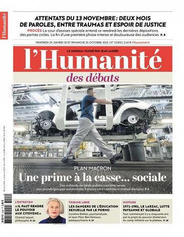 L’Humanite - 29-31 Octobre 2021