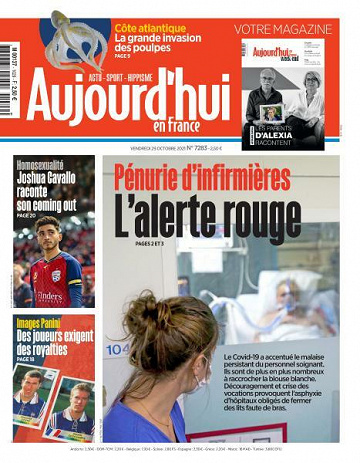 Aujourd’hui en France - 29 Octobre 2021