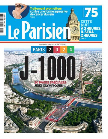 Le Parisien du Samedi 30 Octobre 2021