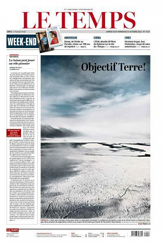 Le Temps - 30-31 Octobre 2021