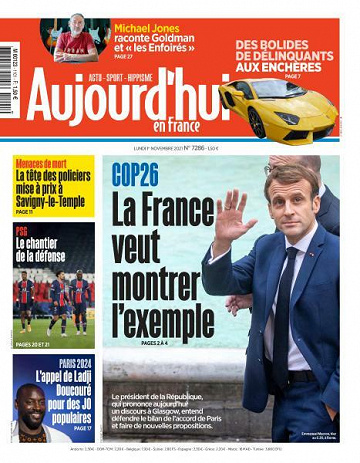 Aujourd’hui en France - 1 Novembre 2021
