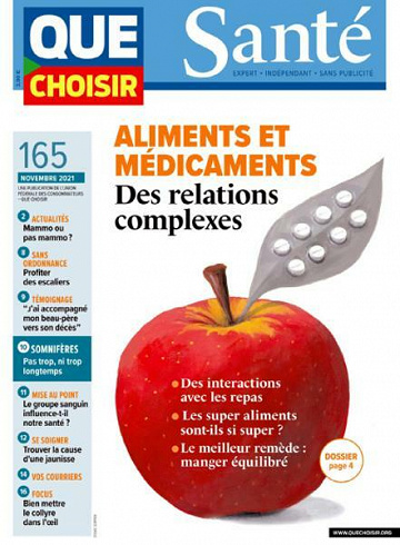 Que Choisir Santé - Novembre 2021